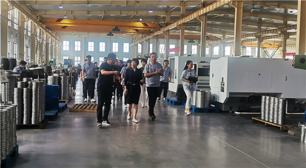 宜陽縣委副書記、縣長候選人張麗娟前往洛陽博盈軸承調(diào)研工作